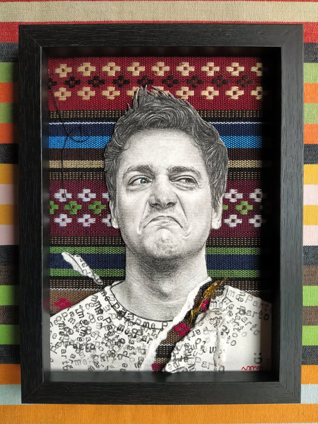 Me Parto (de risa) — Obra enmarcada